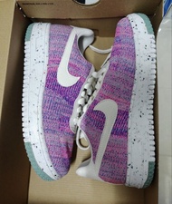 @包sf@清貨 Nike Air Force 1 Crater Flyknit 女Wus7.5/男us6