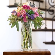 Libbey Cylinder Glass Vase
