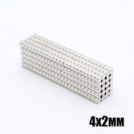 D4x2mm Neodymium Iron Boron magnet cakera magnetik kuat mainan magnetik bumi nadir 4*1-20 magnet 4x4