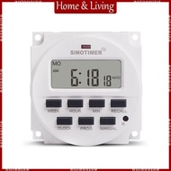 AOTO DC 12V AC LCD 7 Days Programmable Timer Switch Countdown for Time for Time R
