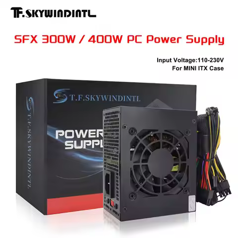 Real Watts 300w 400W SFX Computer Power Supply POWER SUPPLIES Mini ITX Solution Micro ATX SFX 300W P