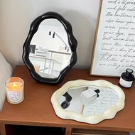 Blou Decorative Mirror Aesthetic Wavy Irregular Frame Standing & Vanity Mirror – Unique Wave Design 