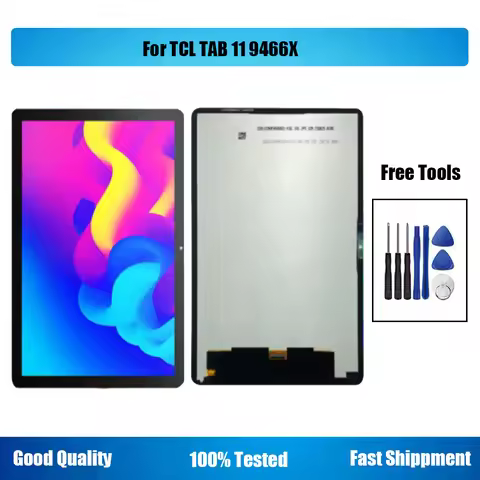 For TCL TAB 11 9466X 9166G2 10.95" LCD Display Touch Screen Digitizer Glass Panel Assembly Replaceme