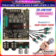 TPA3116 AMPLIFIER KARAOKE ECHO MICROPHONE 2.1 CH ZK-AM100 ZK-AM100F