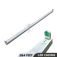 T8 LED Tube casing 4feett / 2feet (Tebal size) (Single/ Double)
