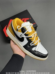asli Sepatu Unisex Off-White Nike Air Jordan 1 Low