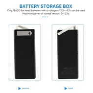 16x18650 Battery Storage Box PD QC3.0 Quick Charge DIY Box Case 18650 Battery Holder Box