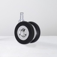 AXL辦公椅輪 電競椅腳輪 中空式輪子 不卡髮 靜音 耐用穩固 好滾