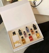 YSL 限定奢金香水白金禮盒九件套