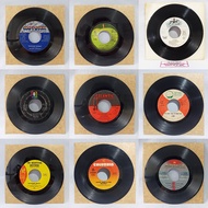 Vinyl Records Plaka - 7" Singles 45 rpm - Beatles, Michael Jackson, Elvis Presley, Stevie Wonder, Jim Croce, Lobo