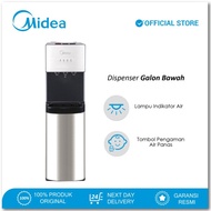 Midea Dispenser Galon Bawah YL-1566S Dispenser Bottom Loading Silver