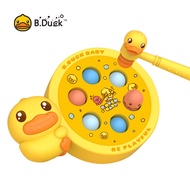 B.Duck เครื่องกระรอกพื้นเป็ดของเล่นเด็กค้อนเด็กค้อนขนาดเล็กจิ๋วเกมดนตรีเคาะใหม่