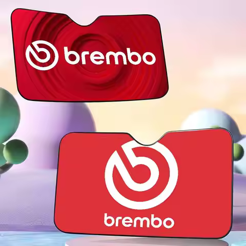 B-Brembo Car Windshield Foldable Sun Shade Cover Block Reflector Portable Breathable Anti UV Protect