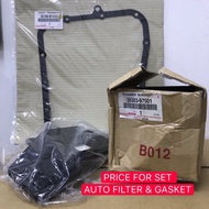 ORIGINAL TOYOTA AVANZA 1.3 1.5 (2004-2015) RUSH F700 AUTO FILTER + GASKET SET > 35303-97501 + 35168-