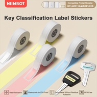 NIIMBOT D11/D110/D101 Key Label Paper for Key Classification Labels Name Stickers