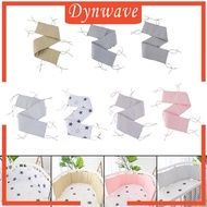 [Dynwave] Baby Bed Bumper Newborn Crib Protector Baby Bedside Bumper Infant Babies Bedding Cot Fence