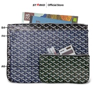 Document Bag Starko Document Bag A6 Size/F4/B4 Folder Zipper Zipper File Folder Organizer Keeper Pou