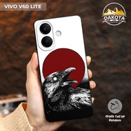 Vivo V60 Lite Silicone Softcase V50 Lite V50/ V40 V40 Lite Crows Motif/ | Case pro camera black Vivo