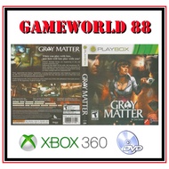 XBOX 360 GAME : GRAY MATTER