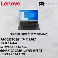 LENOVO YOGA 9I I7-1195G7 16GD4 1TBSSD WIN11PRO