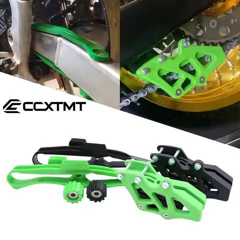 Chain Guide Guard Swingarm Roller Sprocket Protector For Kawasaki KX250F KX450F KLX450R KX 250F 450F