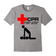 Men Tshirts new shirt CPR First Aid AED Instructor Teacher Trainer TShirt