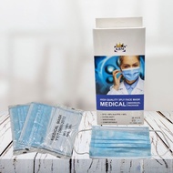 KBM Blue Medical Face Mask [ 20pcs with Individual Packing + CE cert]