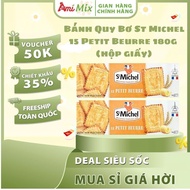 St Michel 15 Petit Beurre Butter Cookies 180g (paper box) - Delicious and Crispy Cake