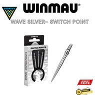 Winmau Darts Switch Point 26mm/30mm/40mm – Wave Silver