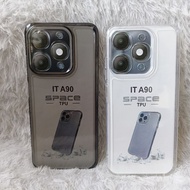 TPU CASE For Itel A90 Clear Silicone Transparent TPU Protect Camera