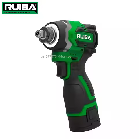 RUIBA external 1/2 Internal 1/4 Inch Brushless Electric Impact Screwdriver Wrench 180NM 2800rpm 3500