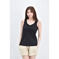 ((S) giordano ladies Sleeveless Black Top Second-Hand Clothes