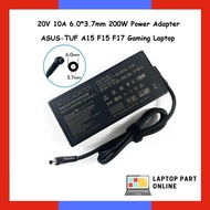 200W 20V10A 6.0*3.7mm Power Adapter ASUS ROG Zephyrus G15 GA503QM GA503QS GA503QR ASUS-TUF A15 F15 F