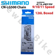 SHIMANO | SHIMANO Cues LG500 9 10 11Speed Chain for MTB Mountain Bike CN-LG500 126L with Box Origina