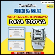 Slo Nidi Daya 1300 Satu Paket Untuk Daftar Kwh Meteran Listrik Pln Terlaris