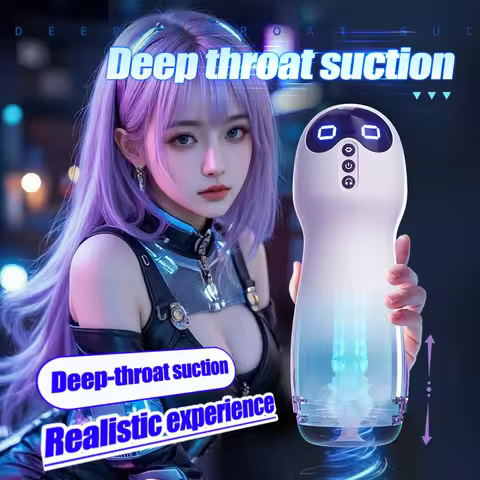 10 types of male masturbation toys, automatic male masturbation cup, with 10 vibration modes - 4 lan