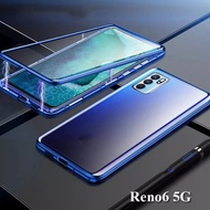 Metal Phone Case Oppo Reno 8T A17K A17 A77S A77 A56 A57 4G A77 A96 A36