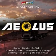 Sticker Cutting Aeolus Tires Logo