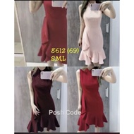 OFFER❗ Posh code 8612 高品质显瘦旗袍连身裙 cheongsam dress