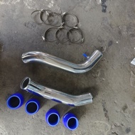 Isuzu D-Max Dmax V-Cross 2.5 3.0 2012-2020 Aluminium Turbo Intercooler Hose Pipe Piping 2.5"