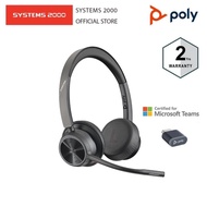 POLY VOYAGER 4320-M MICROSOFT TEAMS USB-C Headset +BT700 dongle
