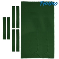 [TYOUNG]Pool Table Felt 9\'\' Billiard Table Cloth Cloth Strip High Performance Red