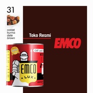 Emco Lux Cat Kayu & Besi 1kg Warna Coklat Brown Cokelat Beige Khaki