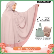 comfort ✷Telekung Camellita ZARA AWLIYA Material Sejuk untuk Travel, Umrah, Hadiah, Hantaran, Terawi