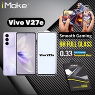 iMoke 9H Full Tempered Glass for Vivo V27e