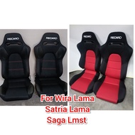 Recaro  Bucket Seat for Wira,Lama Satria, Saga Lmst.Waja, Persona lama