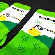 迷路鱷魚 中筒襪 創意襪子 搞怪襪子 搞笑襪子 醜萌襪子 鱷魚襪子