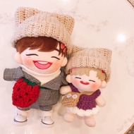 Beanie cat hat for doll