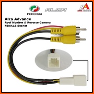 [ADD-ON] Perodua Alza ADVANCE Roof Monitor + Reverse Camera / Myvi '18 & Bezza ADVANCE Reverse Camer