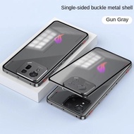 For Asus Rog Phone 8 Pro Case Shockproof Magnetic Metal Bumper Clear Matte Hard Back Cover Phone Case for Asus Rog Phone8 Pro 5G